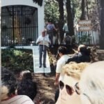 Juan Emilio Berot fue quien donó esta gruta en La Barra ,diciendo sus palabras en el momento de la inauguración